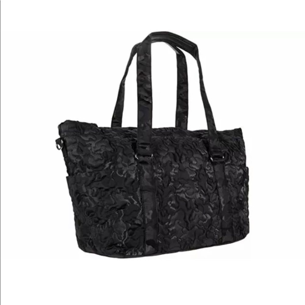 Steve Madden Quilted Camo Nylon Weekend Bag Weekender Gym Bag - Picture 2 of 3